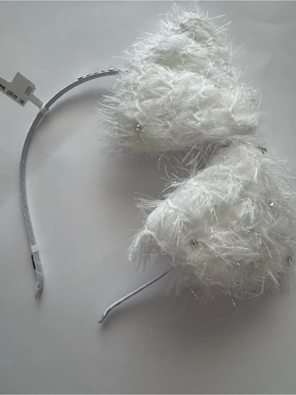 Neiman Marcus  girls Elegant White bow  Head band